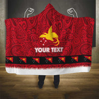 Papua New Guinea Merry Christmas Hooded Blanket Santa Suit Style With Melanesian Pattern LT03 - Polynesian Pride