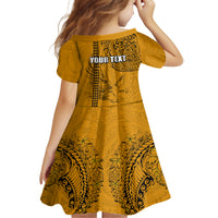 Nanakuli High and Intermediate School Family Matching Tank Maxi Dress and Hawaiian Shirt Tribal Kakau Pattern LT03 - Polynesian Pride