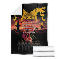 Australia ANZAC Day Blanket Forever in My Thoughts LT03 - Polynesian Pride