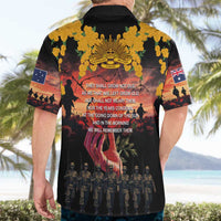 Australia ANZAC Day Hawaiian Shirt Forever in My Thoughts LT03 - Polynesian Pride