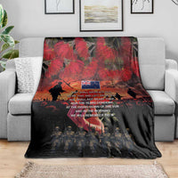 New Zealand ANZAC Day Blanket Forever in My Thoughts LT03 - Polynesian Pride