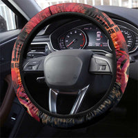 New Zealand ANZAC Day Steering Wheel Cover Forever in My Thoughts LT03 - Polynesian Pride