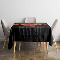 New Zealand ANZAC Day Tablecloth Forever in My Thoughts LT03 - Polynesian Pride