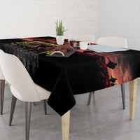 Australia ANZAC Day Tablecloth Kangaroo and Koala Soldier - Forever in My Thoughts LT03 - Polynesian Pride