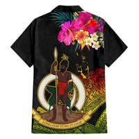 Vanuatu Ni-Van Hawaiian Shirt Coat of Arms Sand Drawing LT03 - Polynesian Pride