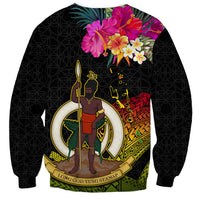 Vanuatu Ni-Van Sweatshirt Coat of Arms Sand Drawing LT03 - Polynesian Pride