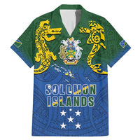 Solomon Islands Family Matching Mermaid Dress and Hawaiian Shirt The Guardians-Tribal Crocodile and Shark Melanesian Tattoo