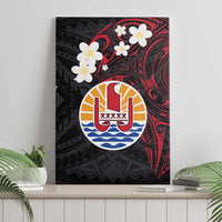 French Polynesia Tiare Day Canvas Wall Art Seal and Polynesian Pattern LT03 - Polynesian Pride