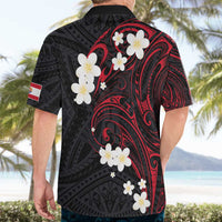 French Polynesia Tiare Day Hawaiian Shirt Seal and Polynesian Pattern LT03 - Polynesian Pride