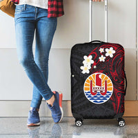 French Polynesia Tiare Day Luggage Cover Seal and Polynesian Pattern