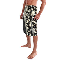 Bula Hibiscus Festival Lavalava Tapa Pattern Half Style LT03 - Polynesian Pride