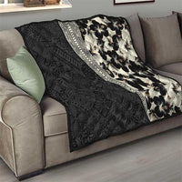 Bula Hibiscus Festival Quilt Tapa Pattern Half Style