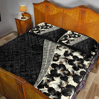 Bula Hibiscus Festival Quilt Bed Set Tapa Pattern Half Style LT03 - Polynesian Pride