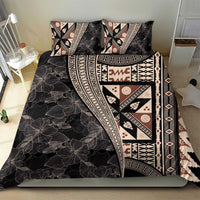 Bula Hibiscus Festival Bedding Set Fijian Masi Pattern Half Style