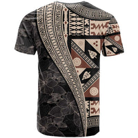 Bula Hibiscus Festival T Shirt Fijian Masi Pattern Half Style
