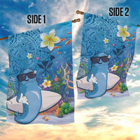 Aloha Hawaiian Monk Seal Garden Flag Polynesian Tattoo The Ocean and Undersea Vibe LT03 - Polynesian Pride