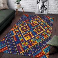 Kolose-Tuvalu Crochet Area Rug with Polynesian and Pacific Tattoos - Polynesian Pride