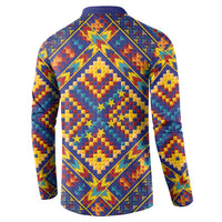 Kolose-Tuvalu Crochet Button Sweatshirt with Polynesian and Pacific Tattoos LT03 - Polynesian Pride