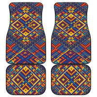 Kolose-Tuvalu Crochet Car Mats with Polynesian and Pacific Tattoos LT03 - Polynesian Pride