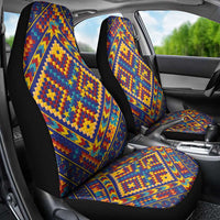 Kolose-Tuvalu Crochet Car Seat Cover with Polynesian and Pacific Tattoos - Polynesian Pride