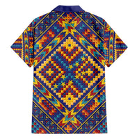 Kolose-Tuvalu Crochet Family Matching Short Sleeve Bodycon Dress and Hawaiian Shirt with Polynesian and Pacific Tattoos - Polynesian Pride