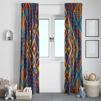 Kolose-Tuvalu Crochet Window Curtain with Polynesian and Pacific Tattoos LT03 - Polynesian Pride