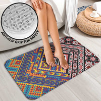 Tuvaluan and New Zealand Culture Bathroom Set The Art of Kolose and Taniko - Polynesian Pride