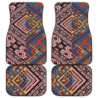 Tuvaluan and New Zealand Culture Car Mats The Art of Kolose and Taniko - Polynesian Pride