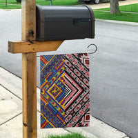 Tuvaluan and New Zealand Culture Garden Flag The Art of Kolose and Taniko - Polynesian Pride