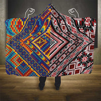 Tuvaluan and New Zealand Culture Hooded Blanket The Art of Kolose and Taniko - Polynesian Pride