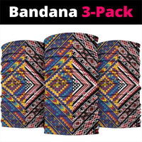 Tuvaluan and New Zealand Culture Neck Gaiter The Art of Kolose and Taniko - Polynesian Pride