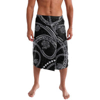 Hawaiian Kakau Art and Hisbiscus Tattoo Lavalava Tribal Pattern-Silver Style - Polynesian Pride