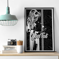 Custom Hawaii Island Canvas Wall Art Hawaiian King and Kakau Symbols Abstract Shoulder Tattoo LT03 - Polynesian Pride