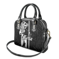 Custom Hawaii Island Shoulder Handbag Hawaiian King and Kakau Symbols Abstract Shoulder Tattoo LT03 - Polynesian Pride