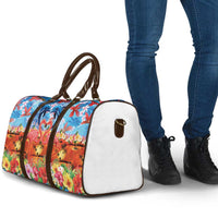 Hawaiian Love-Couple Dolphins and Flamingos Travel Bag - Polynesian Pride