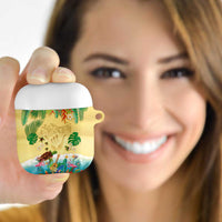 Hawaiian Alohawaii AirPods Case Tropical Plants and Animals on The Beach LT03 - Polynesian Pride