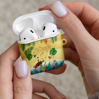 Hawaiian Alohawaii AirPods Case Tropical Plants and Animals on The Beach LT03 - Polynesian Pride