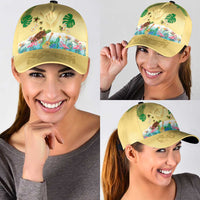 Hawaiian Alohawaii Classic Cap Tropical Plants and Animals on The Beach LT03 - Polynesian Pride