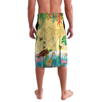 Hawaiian Alohawaii Lavalava Tropical Plants and Animals on The Beach - Polynesian Pride