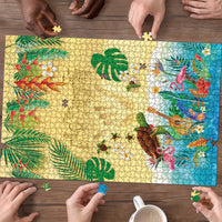 Hawaiian Alohawaii Puzzle Tropical Plants and Animals on The Beach LT03 - Polynesian Pride
