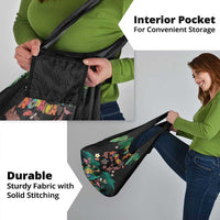 Hawaiian Alohawaii Grocery Bag Tribal Sea Animals Tattoo and Tropical Plants - Polynesian Pride