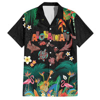 Hawaiian Alohawaii Hawaiian Shirt Tribal Sea Animals Tattoo and Tropical Plants - Polynesian Pride