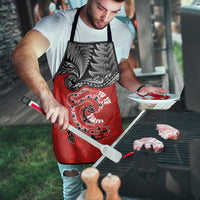 Aotearoa Toitu Te Tiriti Apron Taniwha Tribal Motifs LT03 - Polynesian Pride