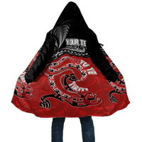 Personalised Aotearoa Toitu Te Tiriti Cloak Taniwha Tribal Motifs LT03 Unisex Multicolor - Polynesian Pride