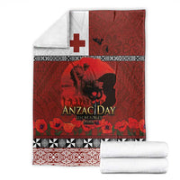 Tonga ANZAC Day Blanket Gallipoli Lest We Forget Ngatu Art Tribal LT03 - Polynesian Pride