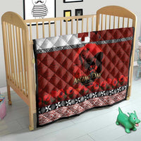 Tonga ANZAC Day Quilt Gallipoli Lest We Forget Ngatu Art Tribal