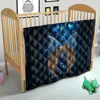 New Zealand Maori Matariki Quilt Hongi Kiwi Bird and Silver Fern LT03