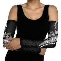 Hawaiian Kakau Tribal Sea Animals Tattoos Arm Sleeves Black Color LT03 - Polynesian Pride