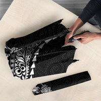 Hawaiian Kakau Tribal Sea Animals Tattoos Umbrella Black Color LT03 - Polynesian Pride