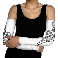 Hawaiian Kakau Tribal Sea Animals Tattoos Arm Sleeves White Color LT03 - Polynesian Pride